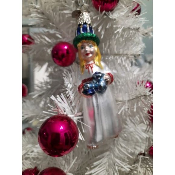 Santa Lucia Retired Old World Christmas Ornament - Picture 5 of 5